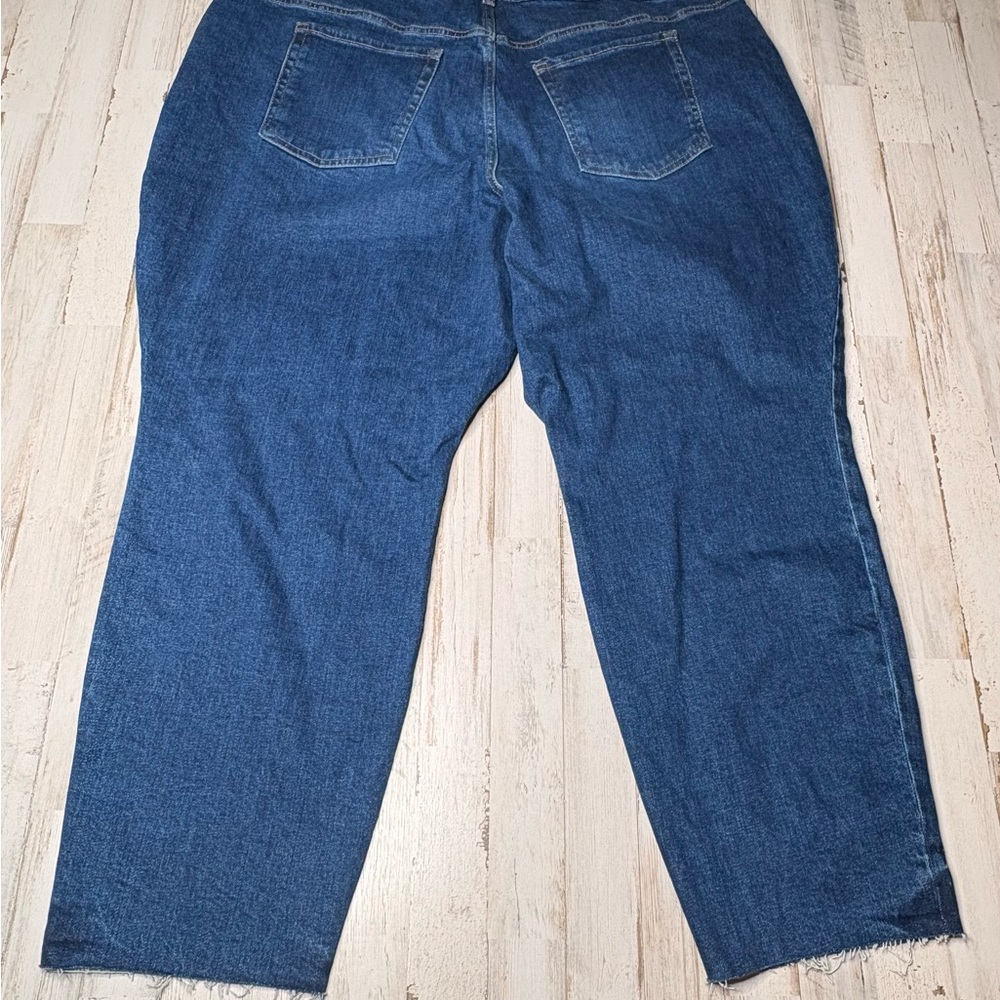 Old Navy High Rise Curvy O.G. Straight Plus Size 22 Jeans Blue Denim NWT - Picture 12 of 16